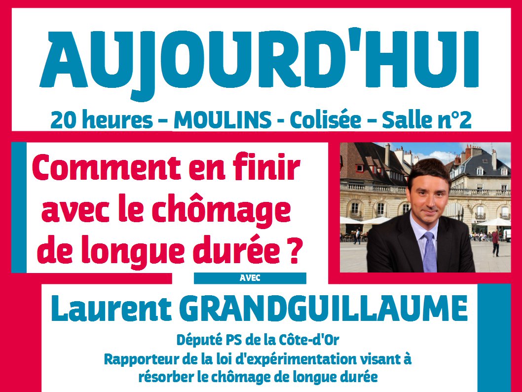 Rencontrez <a href="/LGRANDGUILLAUME/">L Grandguillaume</a> aujourd'hui à #Moulins cc <a href="/JeanMallot/">Jean Mallot</a> <a href="/jmbourgeot/">Jean-Michel Bourgeot</a> @nicolasbrien03 <a href="/MontagneMoulins/">La Montagne Moulins</a>