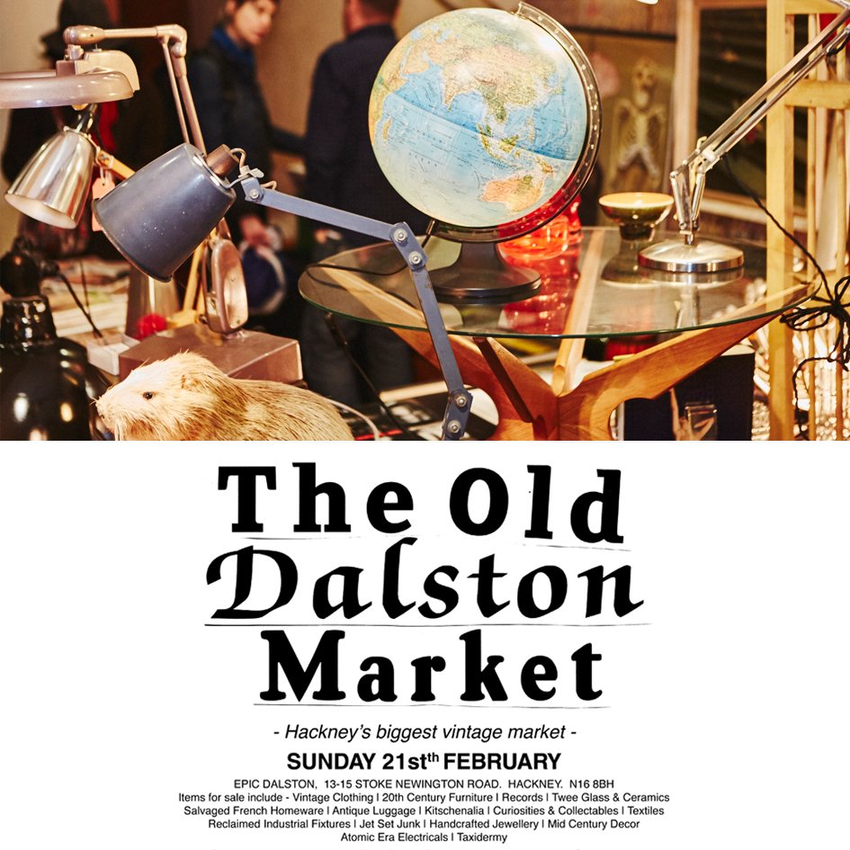 Hackney Flea Market tweet media