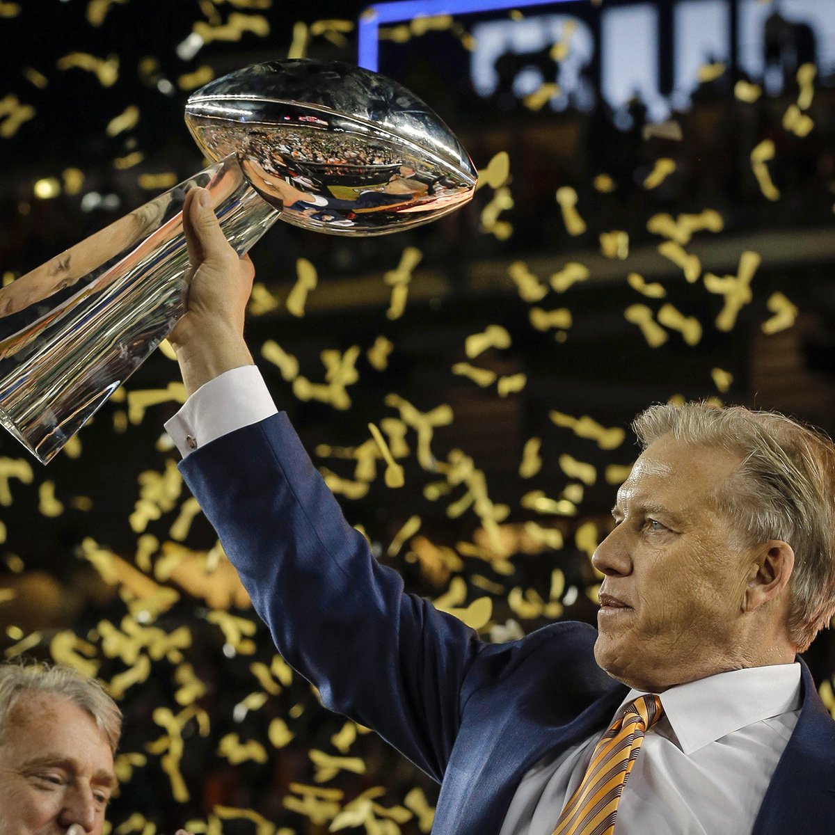 Broncos's tweet image. #ThisOnesForPat