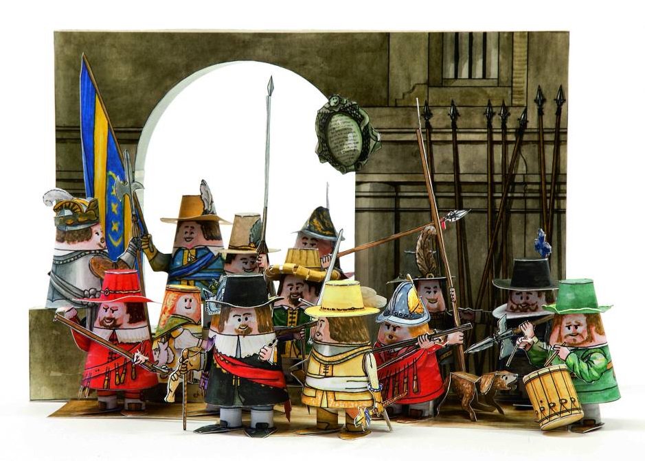 #Win deze bouwplaat van de #Nachtwacht! #rijksmuseum #museumshop #diy gespotvoorjou.nl/win-nachtwacht…