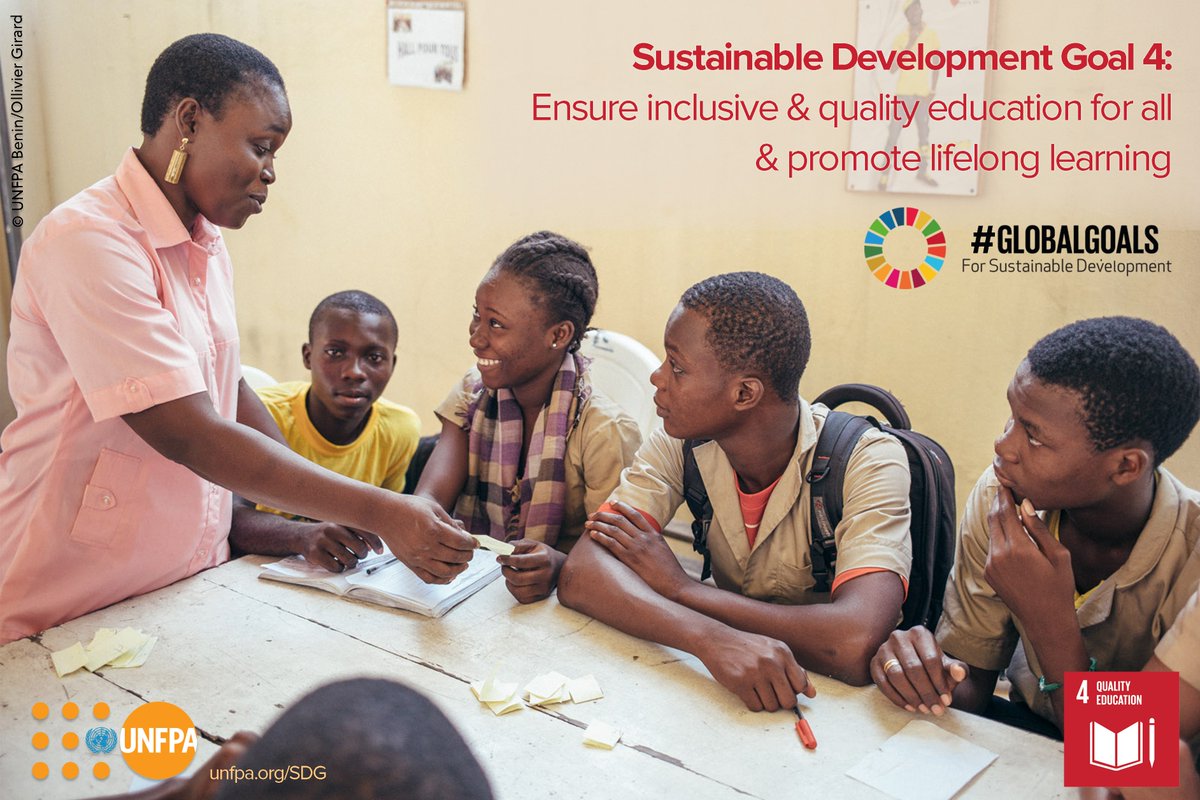 UNFPA_WCARO's tweet photo. .@UNFPA ensures that everyone gets access to sexuality education. Let’s together realize #Goal4! #GlobalGoals https://t.co/HNuyf9fHQN