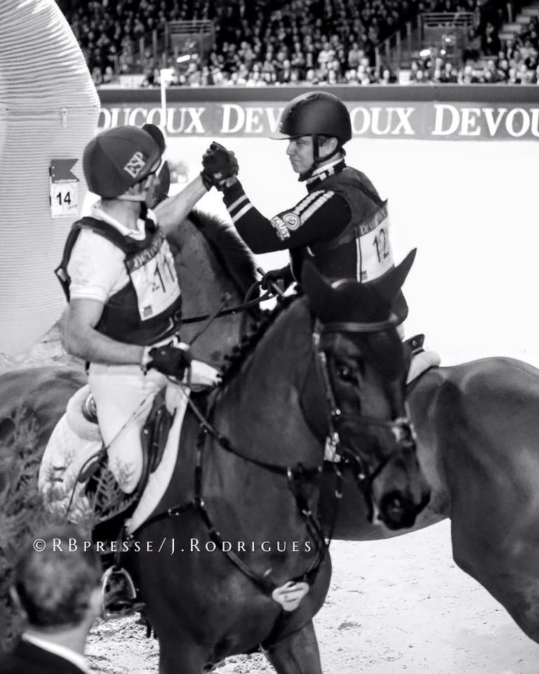 Albert_Hermoso's tweet photo. @RuyFonseca great friend & rider Brazil and Spain power 🇧🇷🇪🇸! @JumpingBordeaux #jumpingbdx #CompletoEspaña #Eventing https://t.co/SQPNgRh19W