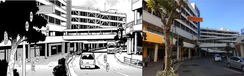 ぎきょー 僕だけがいない街 聖地巡礼レポ In千葉県船橋市 画像１は今回巡った場所の概略図 画像２ ３は船橋市中央図書館です アニメ１話登場 画像４は船橋駅近くのロフト前です 原作登場 画像はお借りしたもの 僕街 T Co Yt6falol96