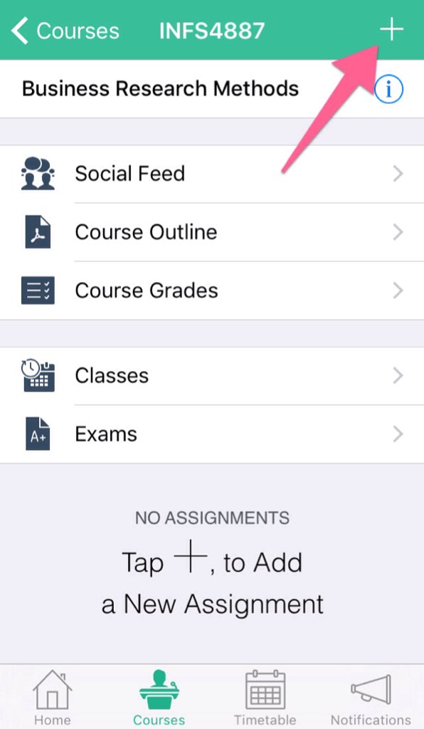 get_academy's tweet photo. Got assignments coming up? Add them to your course in a jiffy! #organised #simple #school https://t.co/rB4RuZLgTi