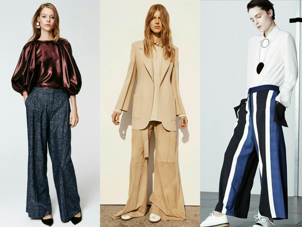 Next season #maxipants are in vogue! 
Photo: #prefall2016 #escada, #calvinklein, #sportmax. #buyer