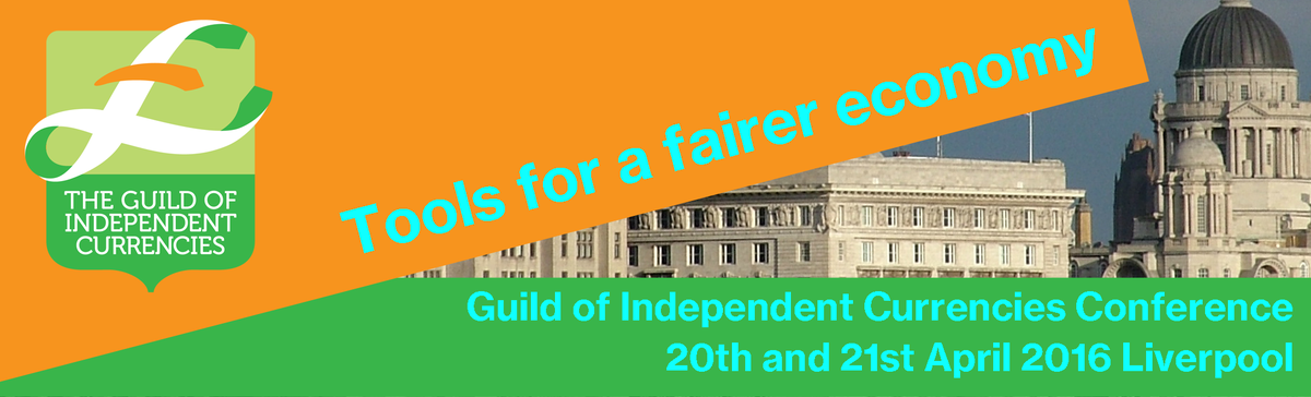 Going to be talking about how local currencies can lead the #fintech revolution at our conference in Liverpool