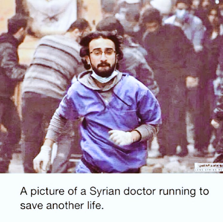 Photo that inspires many young people to take up medicine. #SomeoneHasToDoIt