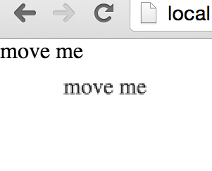 threepointone's tweet image. TIL - html5 drag and drop disregards your retina screen. #wtfjs #justwebthings