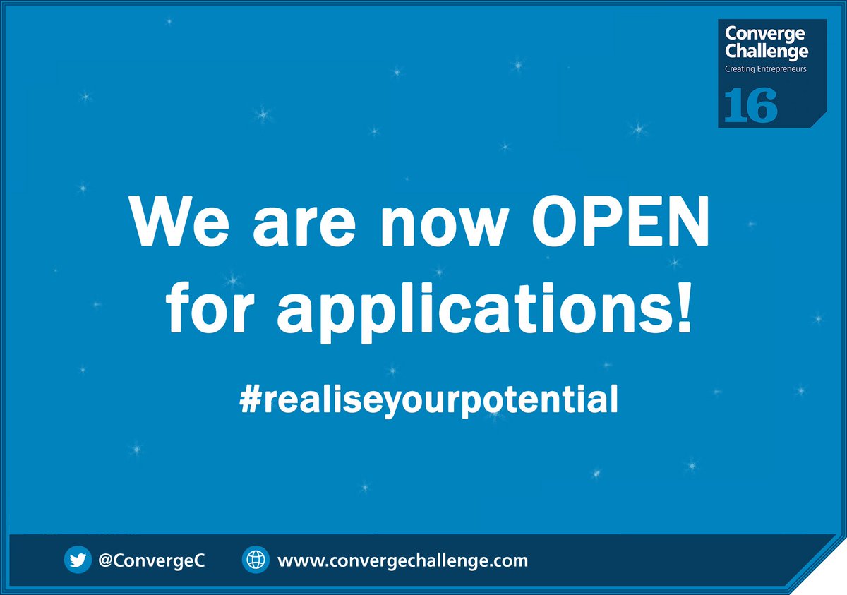 ConvergeC's tweet photo. #ConvergeC is OPEN for applications! 2016, let's do this! Visit our new website for details: https://t.co/K9YNlkXwEs https://t.co/aFhjZDUSXY