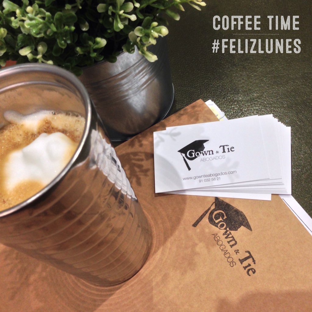 gowntie's tweet photo. ¡Estamos de vuelta! Un poquito de café... y en marcha! ¡¡Vamos!!#FelizLunes #coffeetime https://t.co/dZpiep1ewi