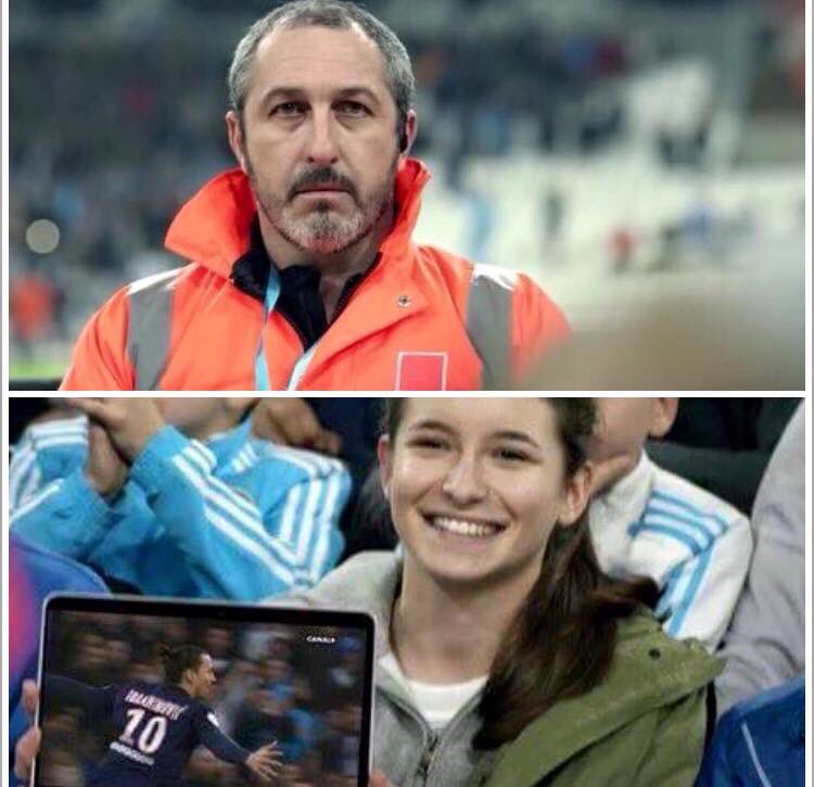 TotalFoot_'s tweet photo. Quand les supporters du PSG troll la pub de Canal+ après le clasico... https://t.co/GxHjbtJkD4