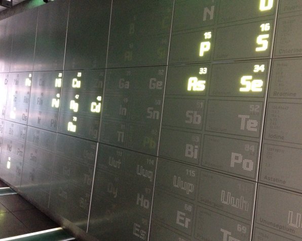 VikiTaylor_'s tweet image. Happy Bday #DmitriMendeleev, creator of the Periodic Table. We think he&apos;d love our giant one @iom3 Ldn HQ #science