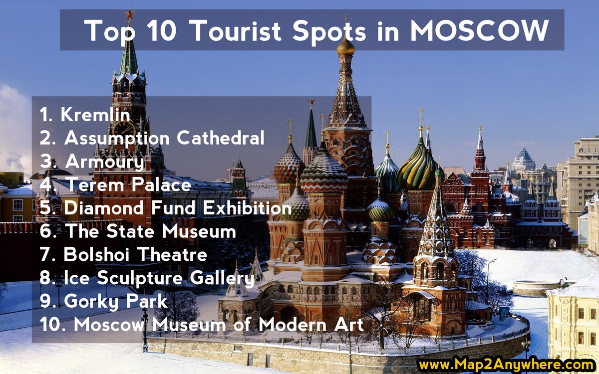 Maps2Anywhere's tweet photo. 10 Best Tourist Spots in Moscow

#Moscow #TouristSpots #Maps2Anywhere https://t.co/svwJv0zqd2