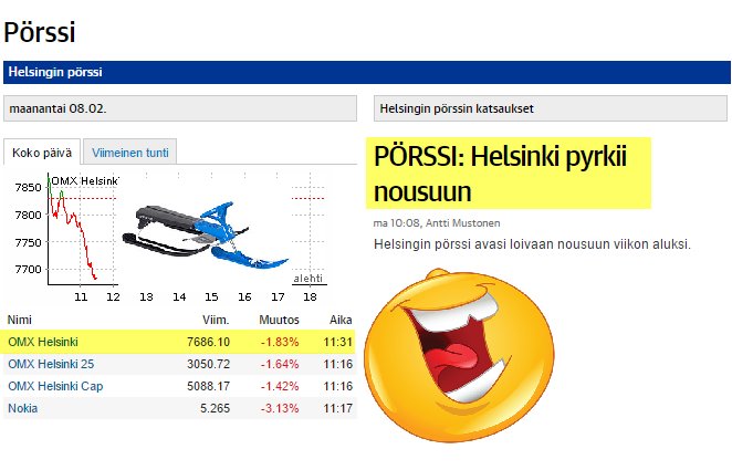 FINdaytrader's tweet image. Naurahdin otsikolle @ajmustonen Katsaus itsessään on ihan asiallinen