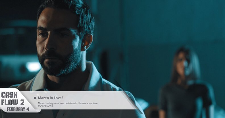 CinemallLebanon's tweet photo. Mazen is having some love problems in his new adventure. Watch #CashFlow2 to know the whole story! #Cinemall https://t.co/nREEinPeEd