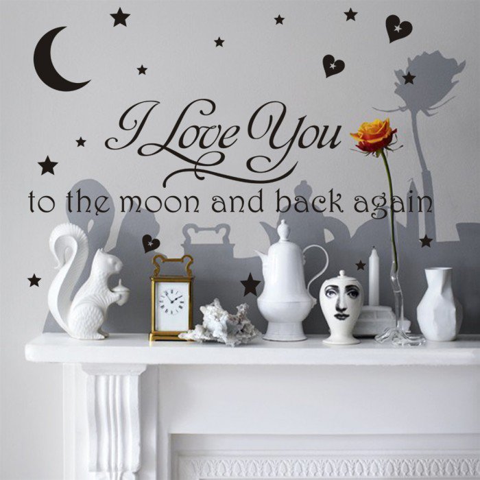 WallStickerHut's tweet image. I Love You to the Moon and Back Again...Romantic #valentinesDay #giftideas #wallstickers
stores.ebay.co.uk/wallstickerhut/
