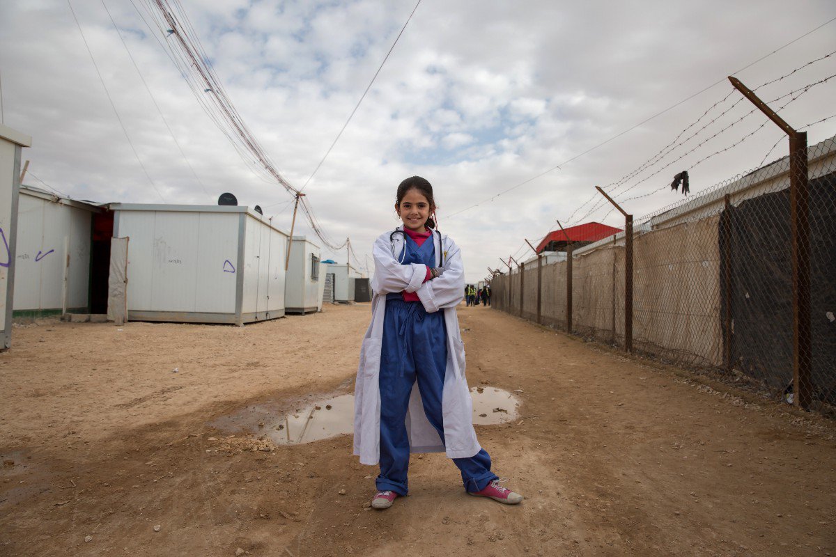 Inspiring Syrian girls share what they want to be when they grow up i100.io/Ozu91sH