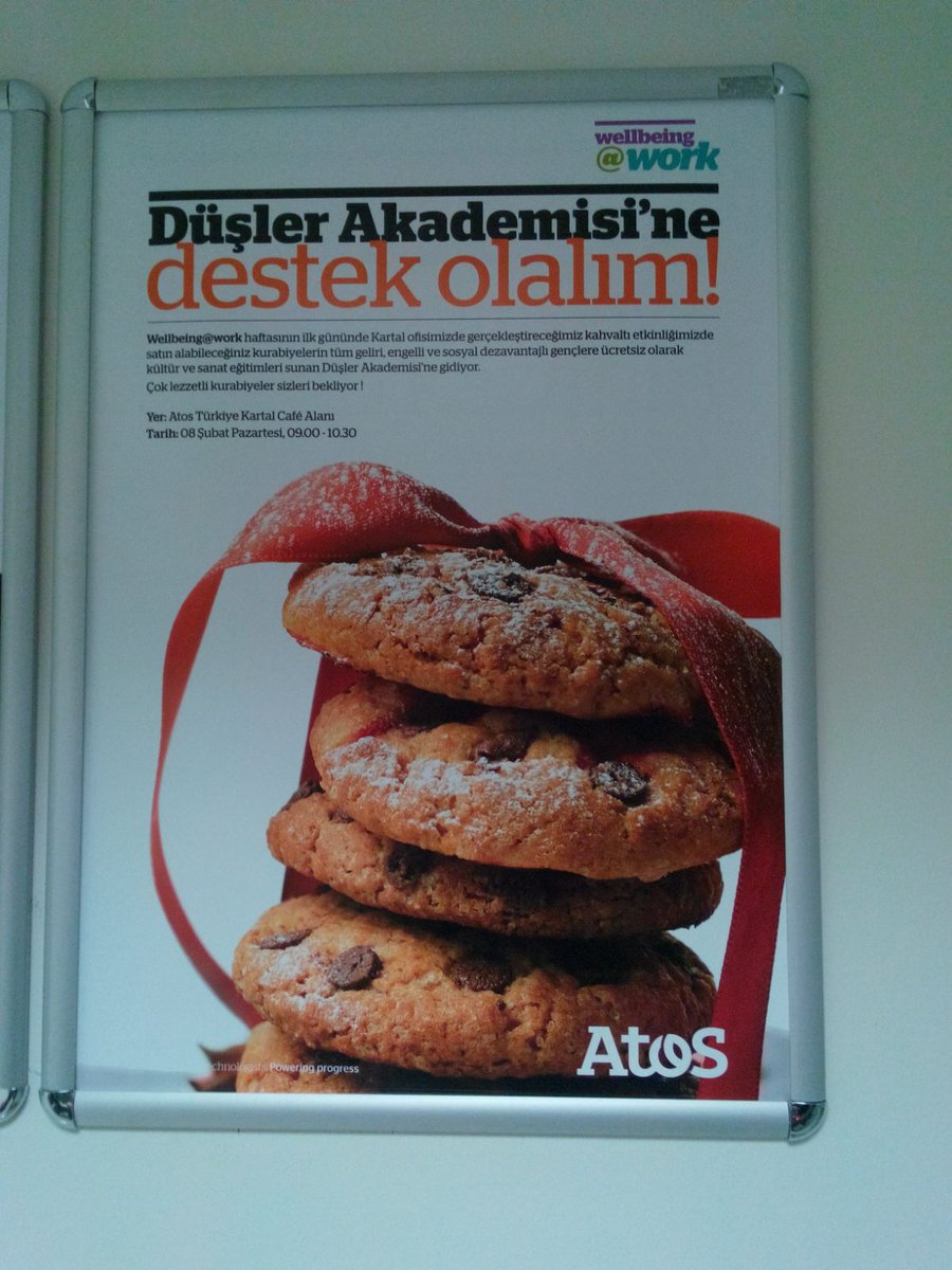 Düşler Mutfağı Atos Türkiye Kartal Cafe Alanında #wellbeing@work