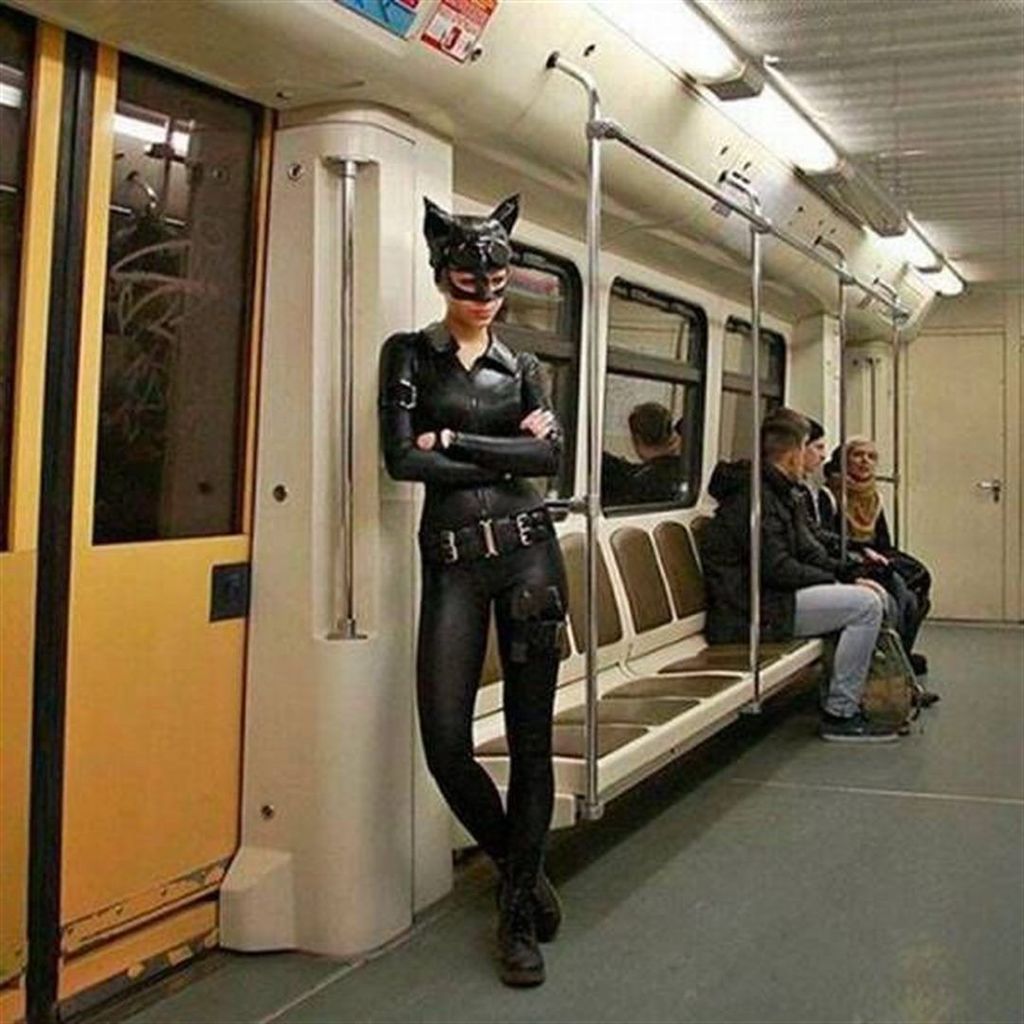 Смешные люди в метро