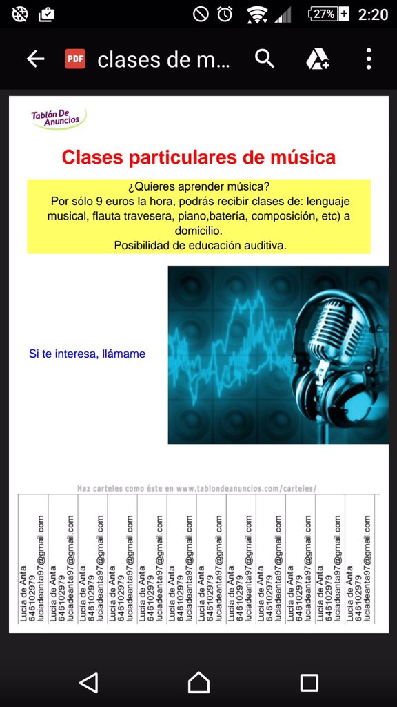 Algún interesado !!??? Aprovechad !!!!@Lucia_deAnta