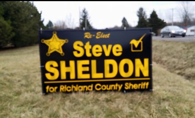 SheriffSSheldon's tweet photo. Have you seen my signs around town? If you do, take a picture and share it on social media with #Sheldon2016! https://t.co/7FHqPgstmv