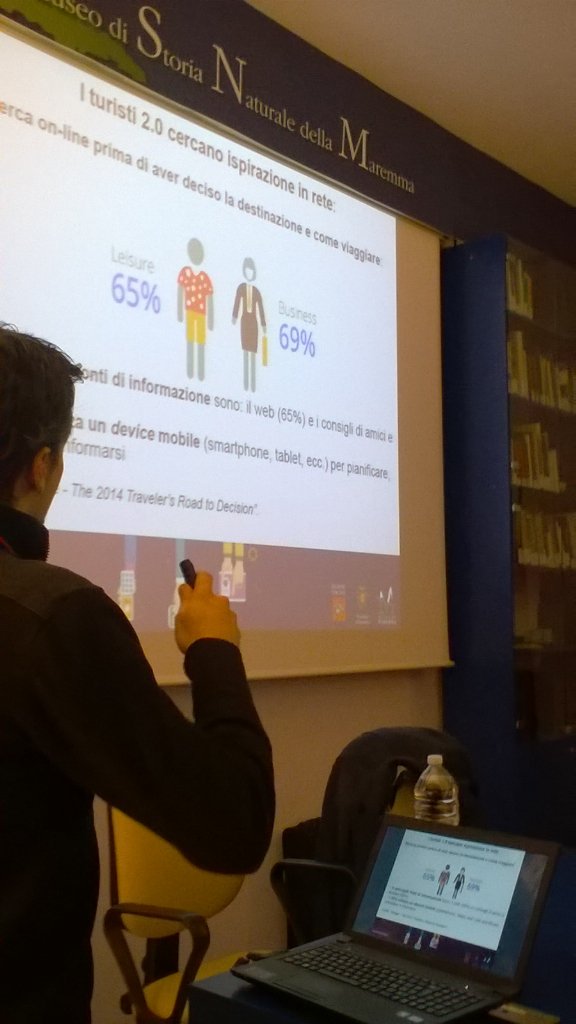 <a href="/MarLatAnt/">Marco Lattanzi Ant</a> e la strategia digitale ai #MuseiMaremma#Maremmans presenti numerosi! ✌