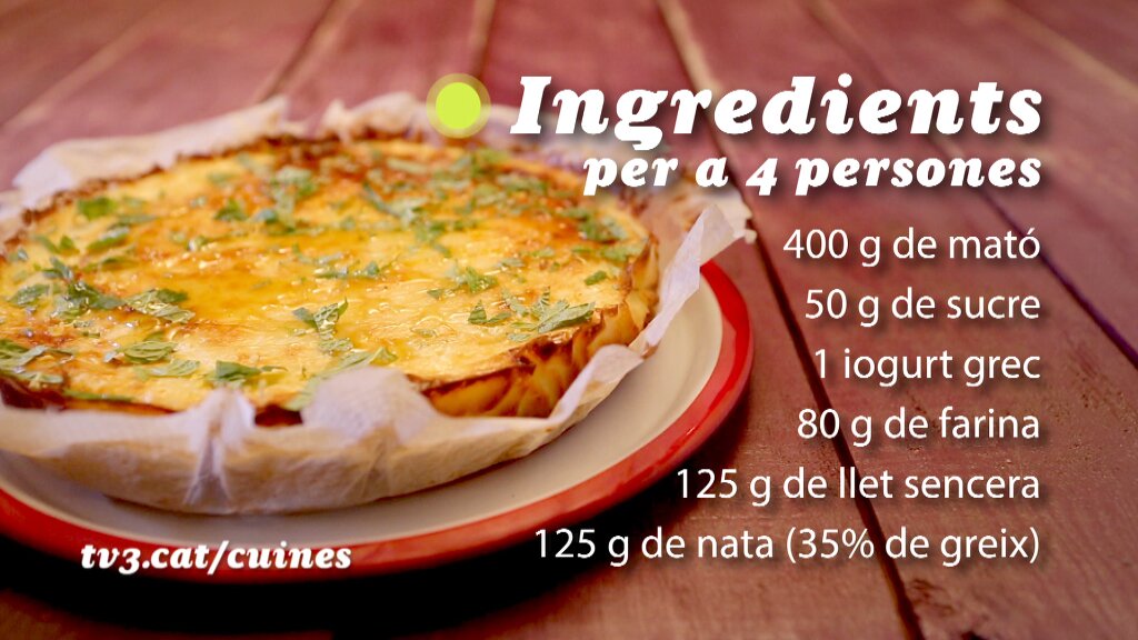 cuinesTV3's tweet photo. Avui, pastís de formatge. Si voleu començar bé la setmana, aquí teniu els ingredients. #cuinesTV3 #postresbones https://t.co/A76nvYuINl