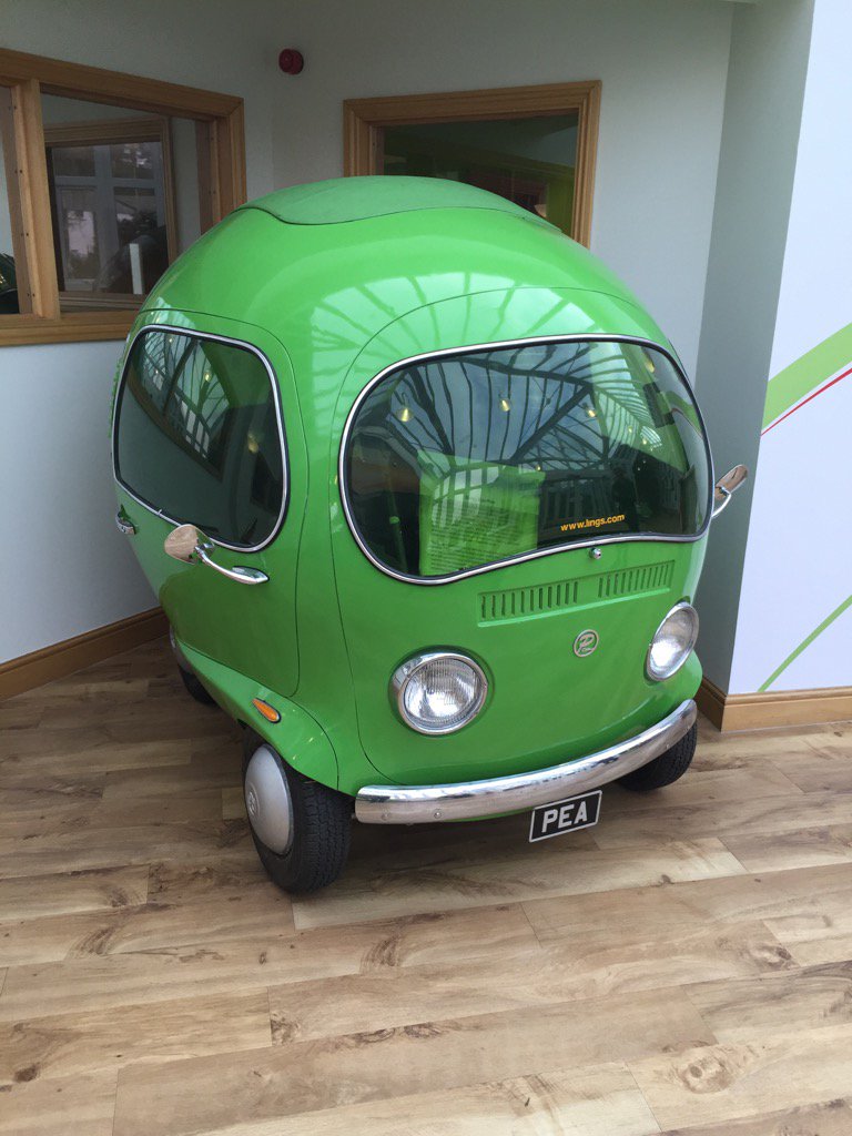 James Vallance on Twitter "Check out the 'pea' car at Birdseye in