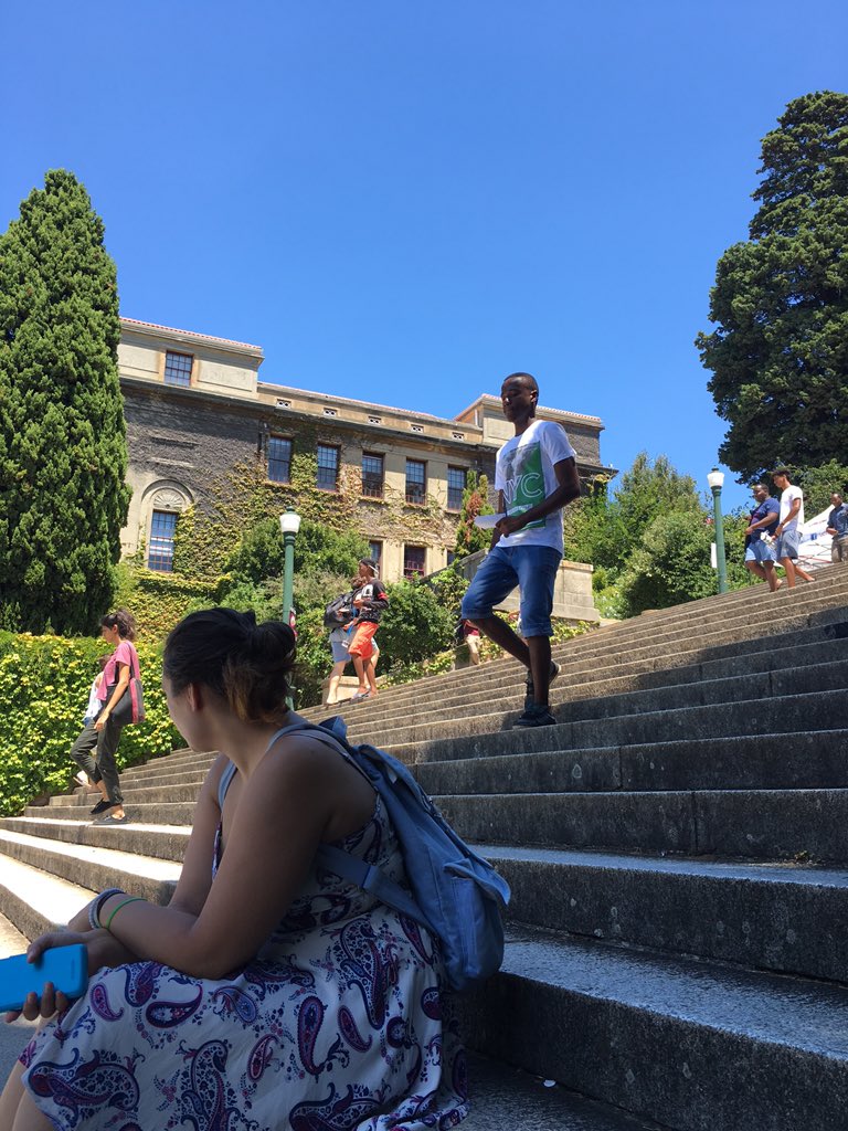 Beautiful campus: #JammieSteps at UCT, Feb 8, 2016