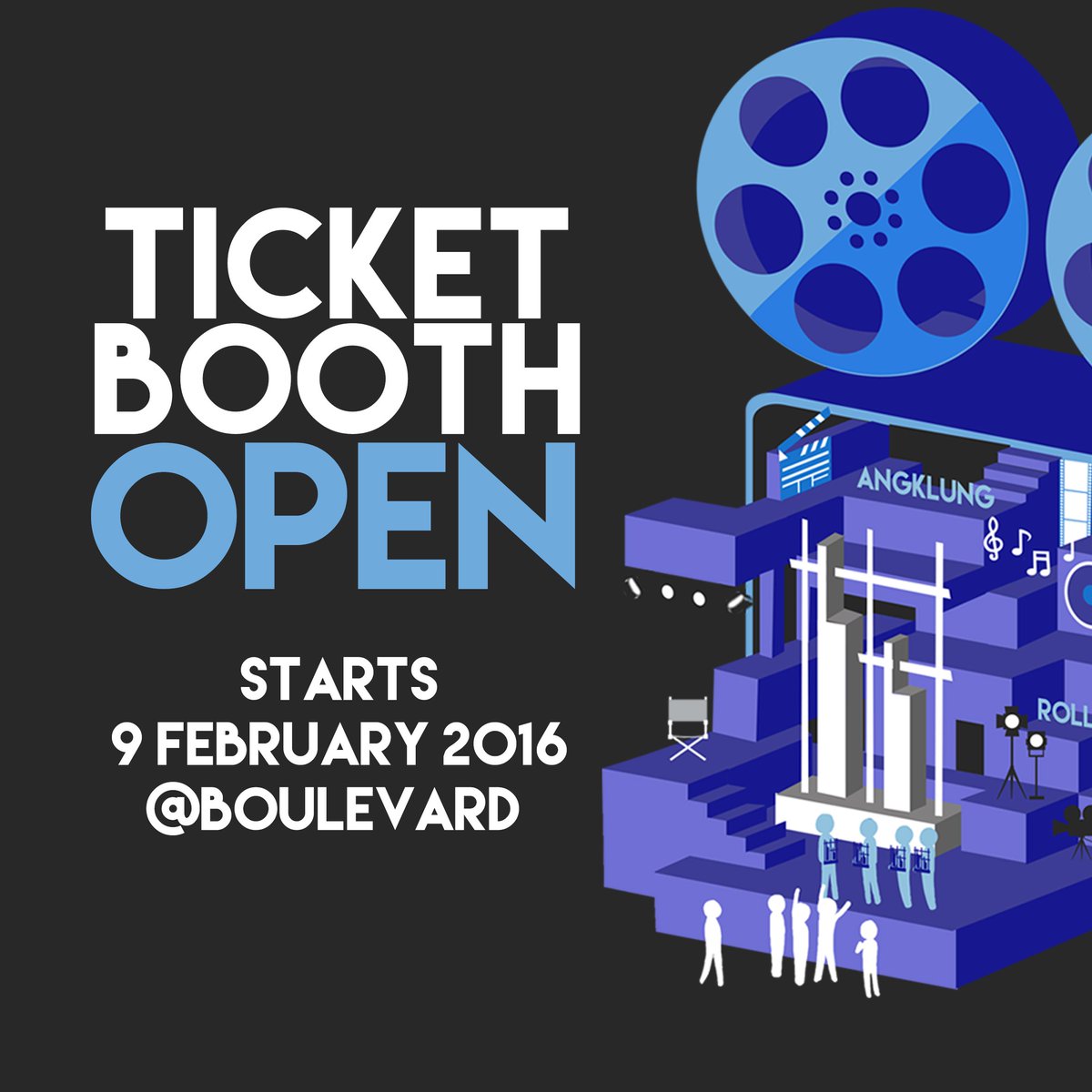 konserkpa2016's tweet photo. TICKETBOOTH DIBUKA mulai besok, 9 Februari 2016, dari pukul 13.00-17.00. YUK YUK yang belum PO langsung beli :) https://t.co/nDpOdScUSS