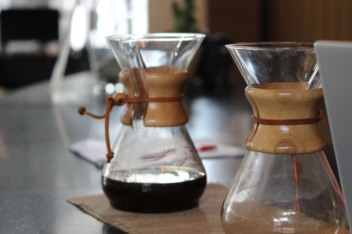 Our families here on campus are enjoying the wonderful fair-trade coffee brewed by our very own iCademy students.