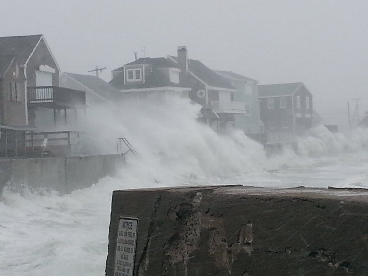 Big wave action. Scituate. #wcvb