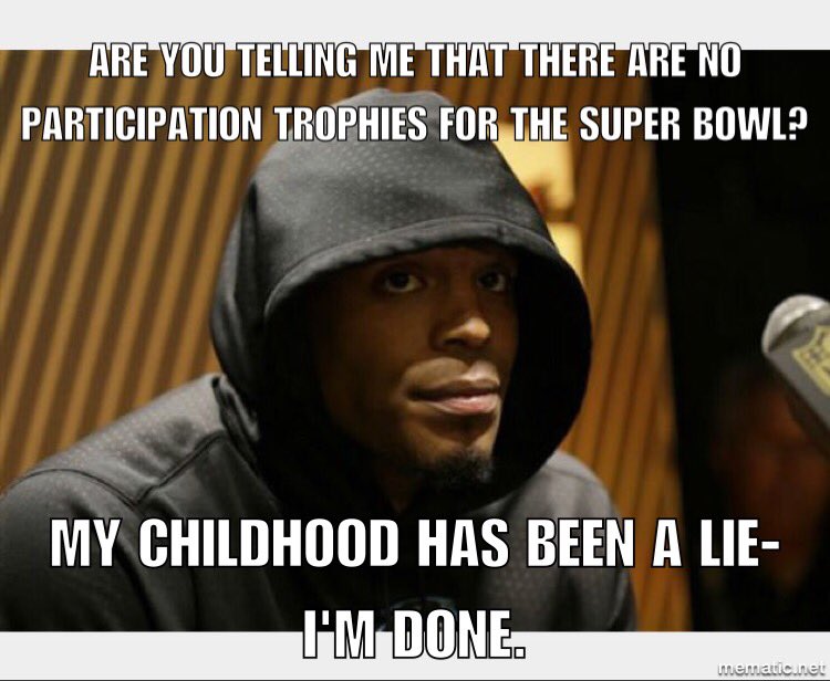 LanSheff's tweet photo. #participationtrophiesforall https://t.co/A7AVxEfX5h