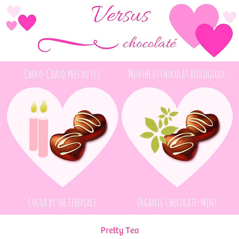 PrettyTeaShop's tweet image. Join us on Facebook for the 
#contest #versuschocolaté 💕Don't you love #chocolate ?