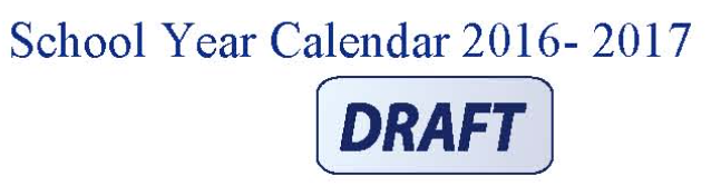 yourschools's tweet photo. We invite your feedback on the proposed School Year Calendar for 2016-2017. 
https://t.co/paFKosVJgk https://t.co/e0meDTebs1