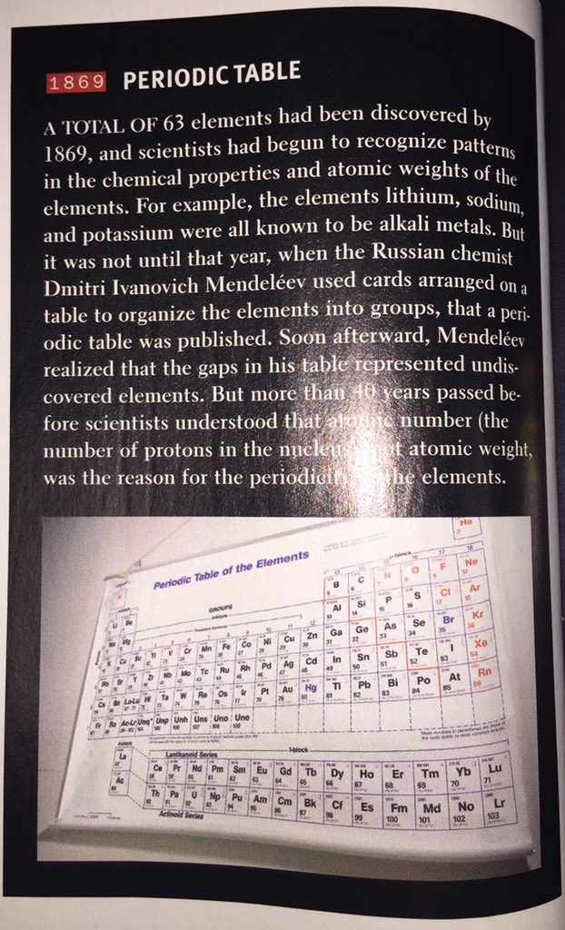 PopSci's tweet image. Happy 182nd birthday #DmitriMendeleev! We gave the periodic table creator this shout-out in our Sept 1999 issue