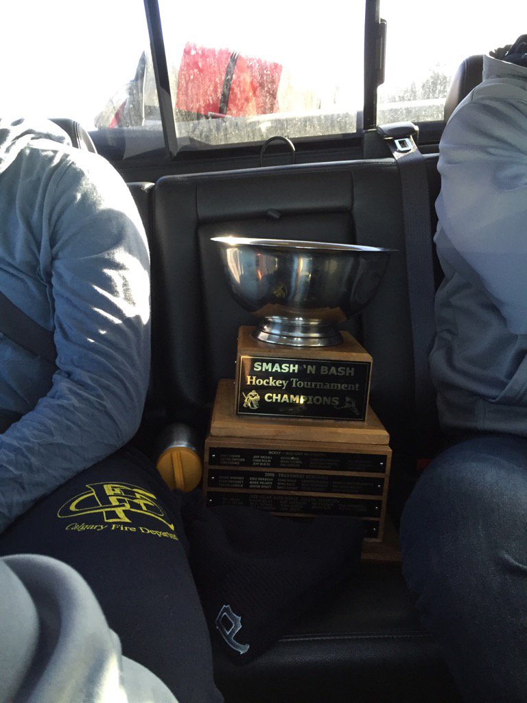 PiratesPuck's tweet photo. The trophy is almost home....yarrr https://t.co/2rQUvGnpGR