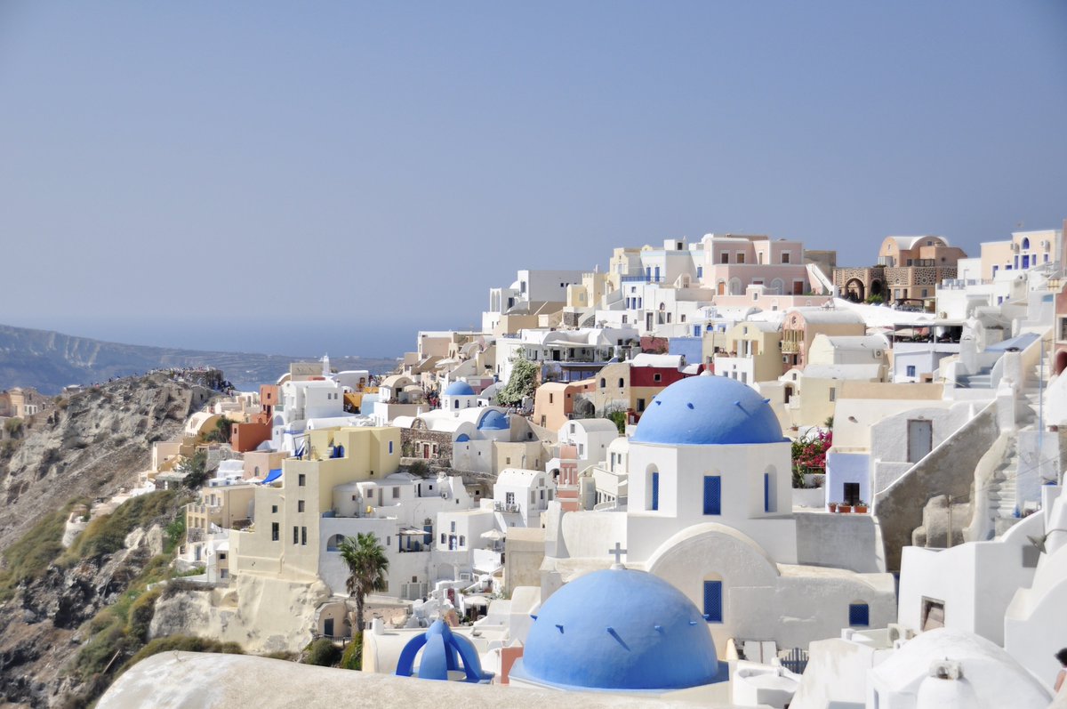 ContikiCanada's tweet photo. Let’s be real, Greece checks allll of the boxes...  https://t.co/597WYH9mky #travelgoals https://t.co/xNXH96vuDk