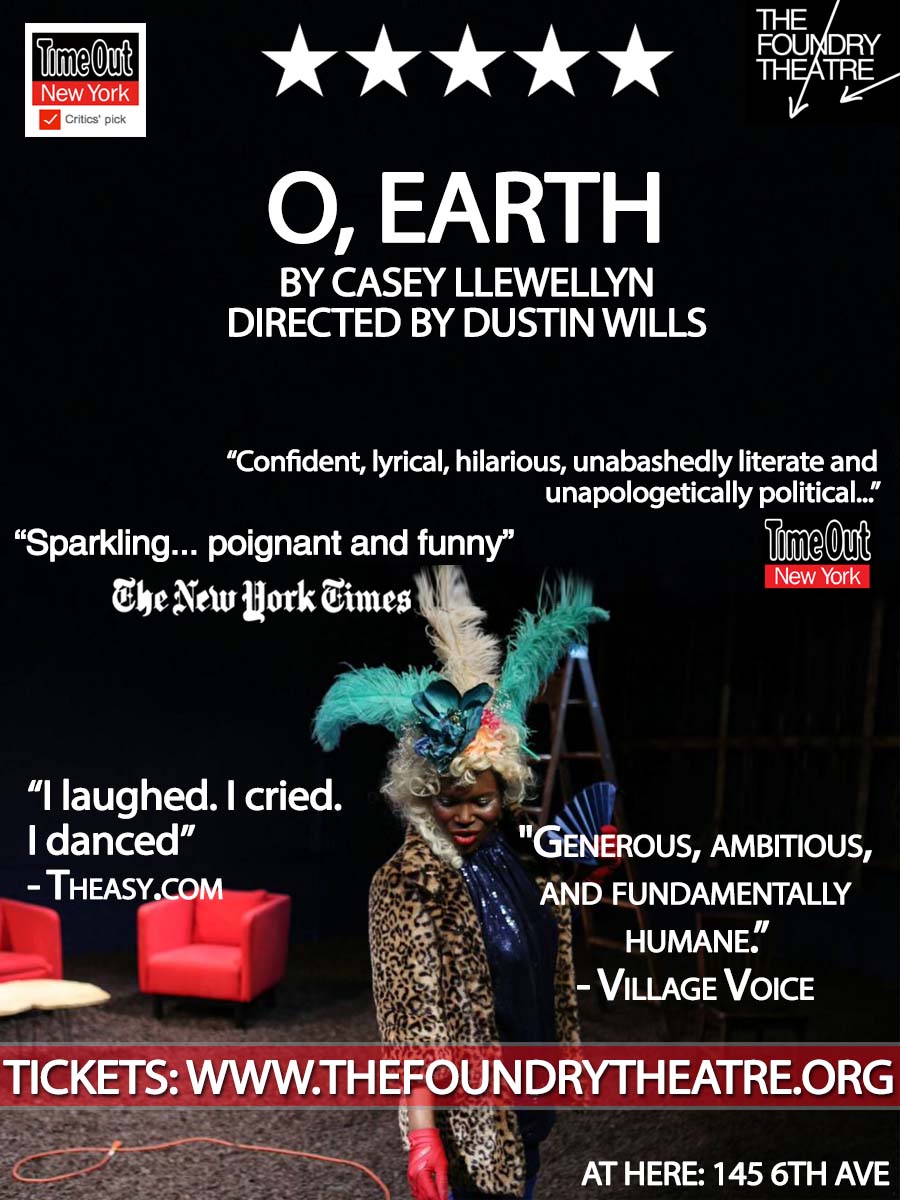 barbarartist's tweet photo. Bloody brilliant, I'm sure! “@FoundryTheatre: Now thru Feb 20th! Don't miss it! #OEARTH 
https://t.co/V7inQ967TI https://t.co/V0Xj2XzZbN”