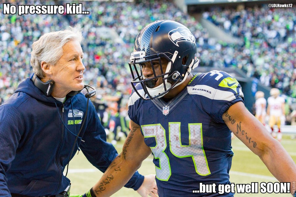 LOLHawks12's tweet photo. Next man up! #Seahawks https://t.co/nJqUPwZUZ4