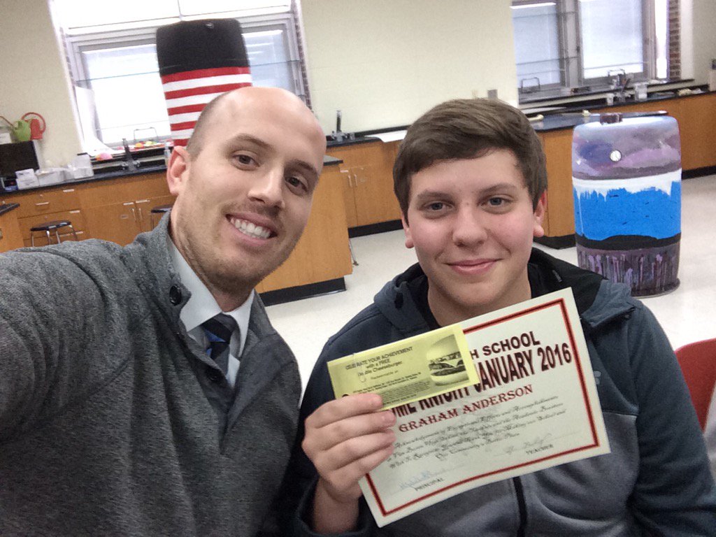 tniekamp's tweet photo. Congrats to #twitterlessgraham on my January awesome knight! https://t.co/4B8wiLN7QY