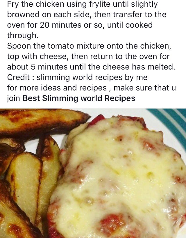 ParrySW's tweet image. Pizza topped chicken! Syn the cheese or HEXa