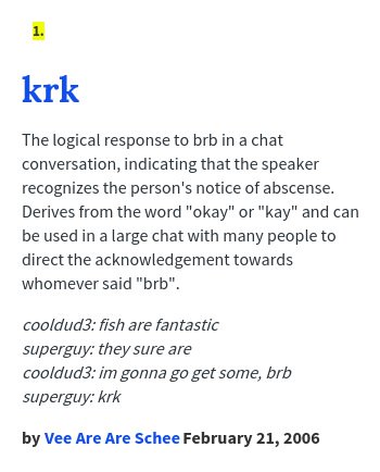 Urban Dictionary on X: @arjuneetiholic krk: The logical response