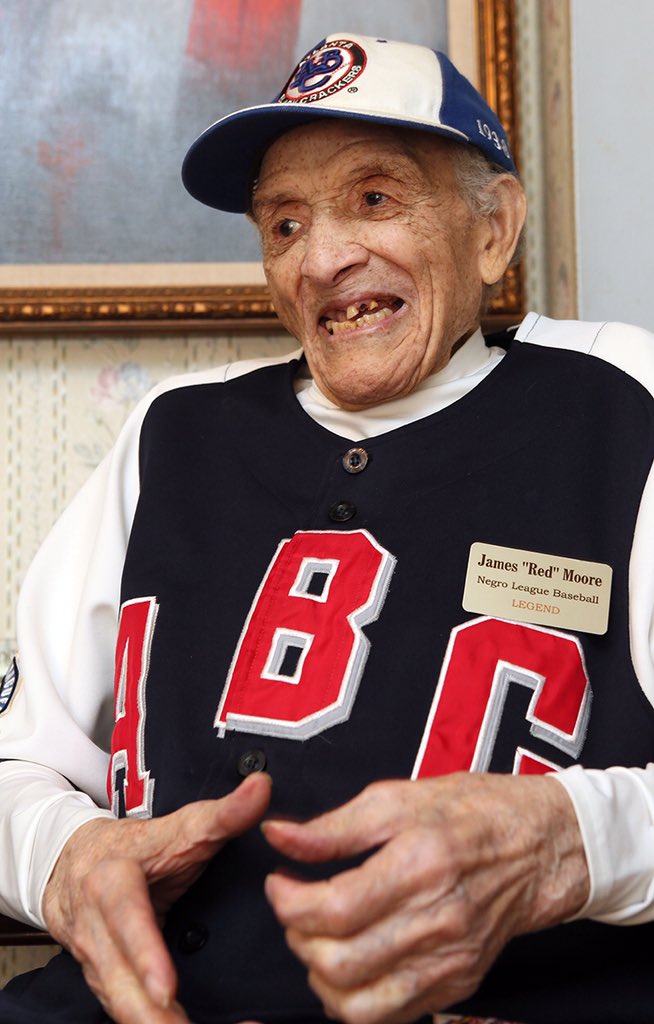 TedTolesJr's tweet photo. RIP!! another Brother in baseball is gone! James "Red" Moore. https://t.co/ydz9hS4cyh