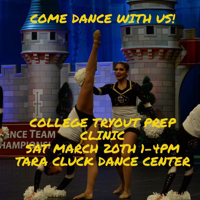 Our first Tryout prep clinic is coming up! Register today at: campscui.active.com/orgs/ColoradoD…