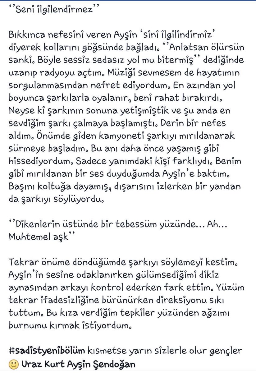 #sadistyenibölüm
#sadistebölümgeliyor
#tubusadistebölümyaz
<a href="/surazkurt/">Uraz Kurt</a> <a href="/saysinsendogan/">Ayşin Şendoğan</a> <a href="/smervesendogan/">aylakmadam</a> <a href="/sadistpatron/">Patron</a>