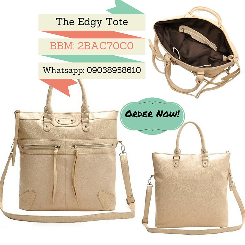Thefabtrunk's tweet photo. TheEdgyTote with roomy main compartment, twin zip fastening. https://t.co/QKMu3A1BM6: 5C1A389D Whatsapp: 09038958610 https://t.co/W739D51CZw