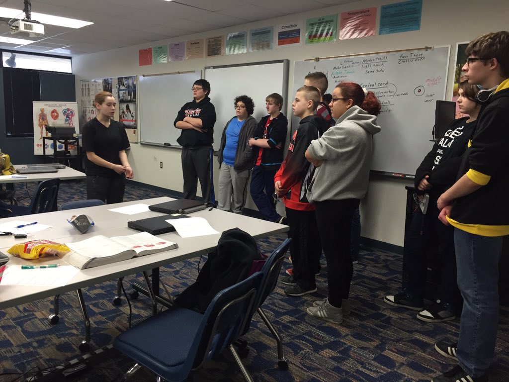 LISDTECHCenter's tweet photo. We ❤️ 8th grade tours! @bmsroyals @clintoncommscho #TECHEdCareers #TECHEMT #TECHAST https://t.co/eQ5dFbyFXn