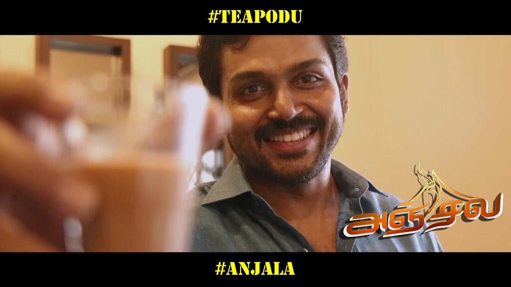 ctcupdates's tweet photo. #Anjala #Teapodu wid @actorkarthi @ActorVemal @Nanditasweta @dhilipaction @auraacinemas @Sathish_Klcc @DoneChannel1 https://t.co/PDdvmruxFr