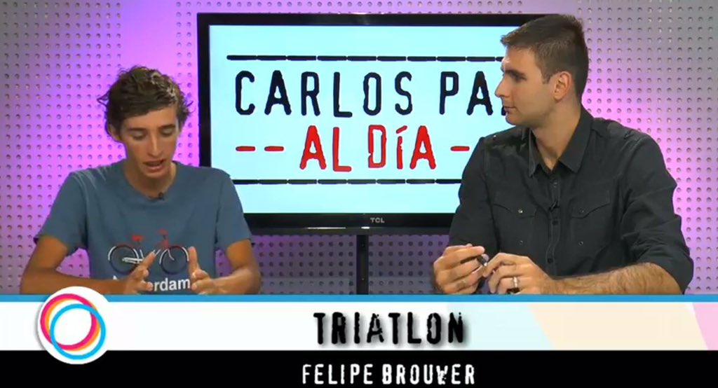 vcplaycptv's tweet photo. Ahora en vivo en #CarlosPAzAlDia Felipe Brouwer de Koning - "Triatlon" https://t.co/jP8DSsFPAm